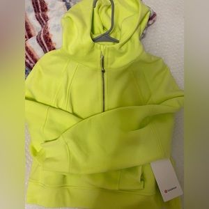 Lime Green Lululemon Scuba Hoodie